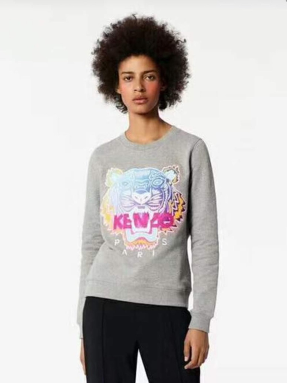 Kenzo Rainbow Geo Tiger Sweatshirt